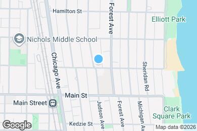 Map image of the property - 1001 Judson Ave