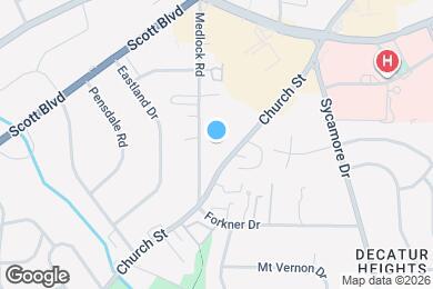 Map image of the property - 1384 Church St