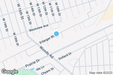 Map image of the property - 122 Erlanger Blvd