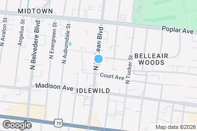 Map image of the property - 70 N McLean Blvd