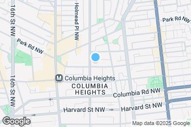 Map image of the property - 1241 Kenyon St NW
