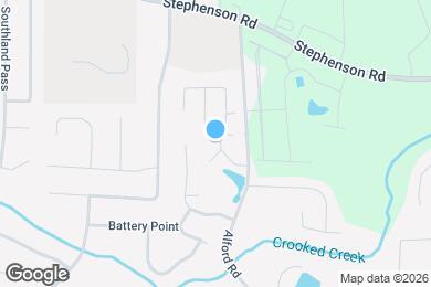 Map image of the property - 835 Ashley Ln
