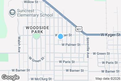 Map image of the property - 1008 Milroy St