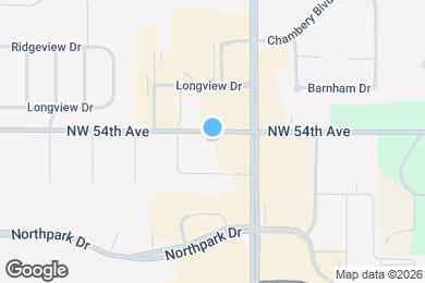 Map image of the property - 8716 NW 54th Ave