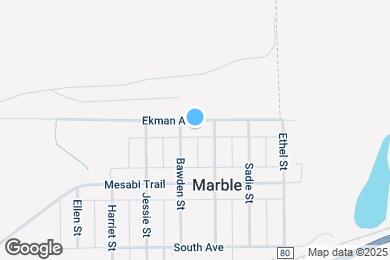 Map image of the property - 306 Ekman Ave