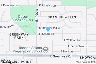 Map image of the property - 5642 E Justine Rd