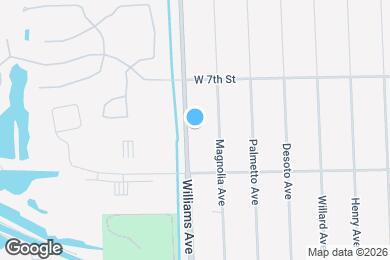 Map image of the property - 610 Williams Ave