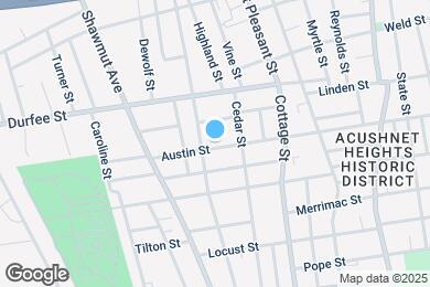 Map image of the property - 247 Austin St