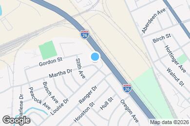 Map image of the property - 2661 Martha Dr