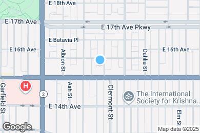 Map image of the property - 1521 Clermont Street