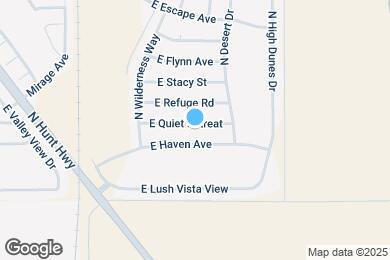 Map image of the property - 6691 E Quiet Retreat