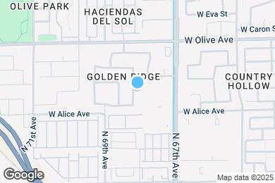 Map image of the property - 8623 N 68th Dr