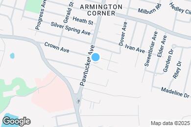 Map image of the property - 2920 Pawtucket Ave