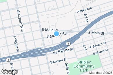 Map image of the property - 1616 E Market St