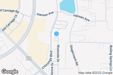 Map image of the property - 1658 Riverside Dr