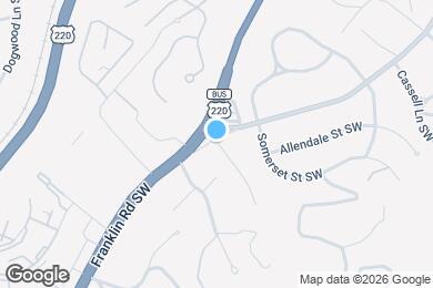 Map image of the property - 3408 Avenham Ave SW