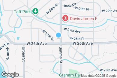 Map image of the property - 2659 Simms St