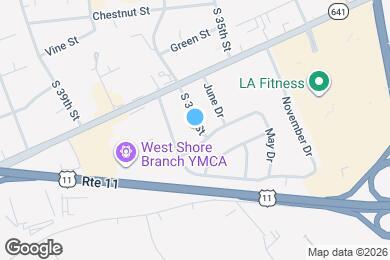 Map image of the property - 114 S 36th St
