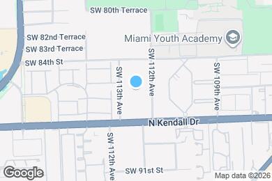 Map image of the property - 11285 N Kendall Dr