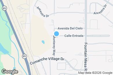 Map image of the property - 1690 Monterey Way