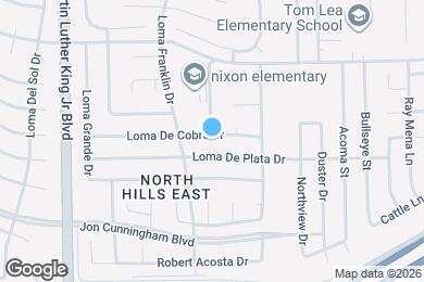 Map image of the property - 4724 Loma de Cobre Dr