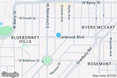Map image of the property - 2917 Benbrook Blvd