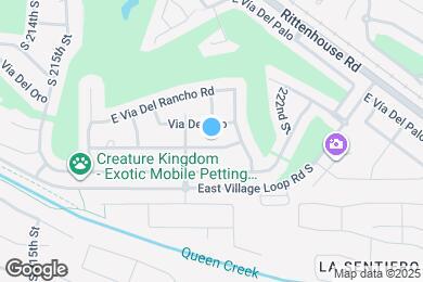 Map image of the property - 21992 E Camina Plata