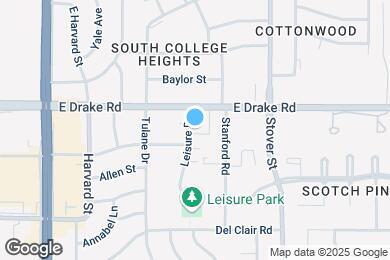Map image of the property - 2608 Leisure Dr