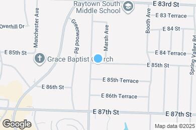 Map image of the property - 8207 E 85 St