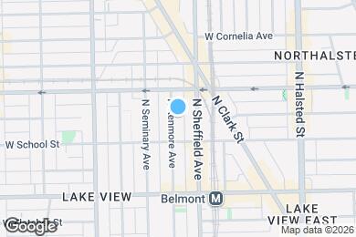 Map image of the property - 3327 N Kenmore Ave