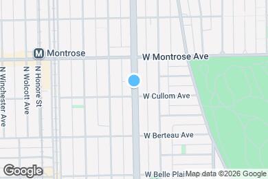 Map image of the property - 4312 N Ashland Ave