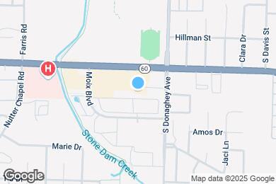Map image of the property - 2215 Dave Ward Dr
