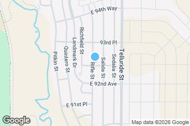 Map image of the property - 9232 Rifle St