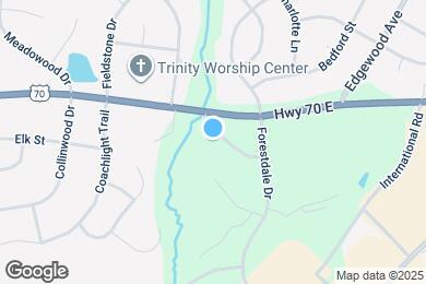 Map image of the property - West Pointe