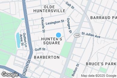 Map image of the property - 863 Johnson Ave