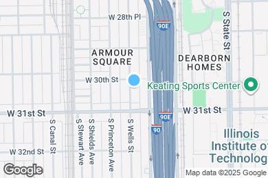 Map image of the property - 3013 S Wells St