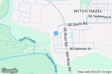 Map image of the property - 3740 SE Willamette Ave