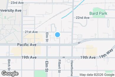 Map image of the property - 2022 Filbert St
