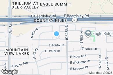 Map image of the property - 1014 E Marco Polo Rd