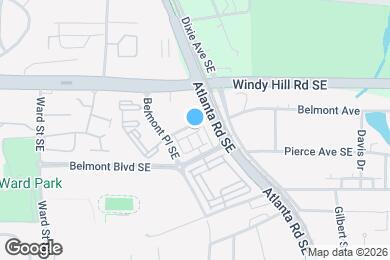 Map image of the property - 1125 Kirkland Circle