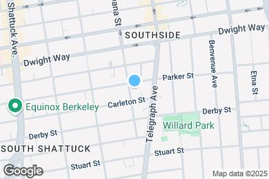 Map image of the property - 2609 Dana St