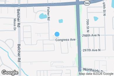 Map image of the property - 2322 Congress Ave