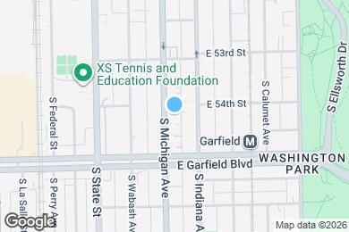 Map image of the property - 5411 S Michigan Ave