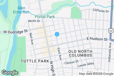Map image of the property - 2586 East Ave