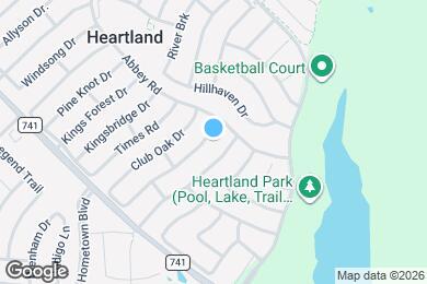 Map image of the property - 2048 Lake Trail Dr