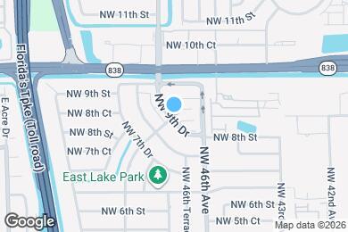 Map image of the property - 4803 NW 9th Dr