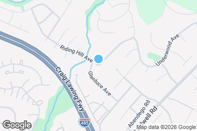 Map image of the property - 14014 Riding Hill Ave