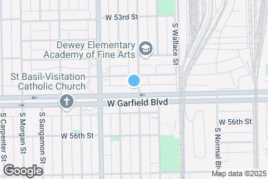 Map image of the property - 704 W Garfield Blvd