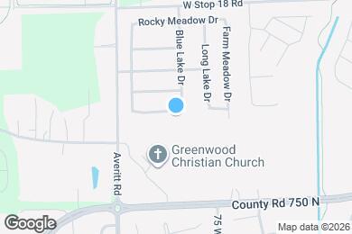 Map image of the property - 629 Locust Grove Ln