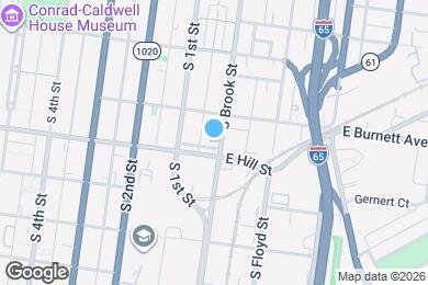 Map image of the property - 129 Hill Bend Pl